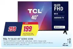 Trony TCL TV QLED 40" SERIE S59K offerta