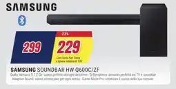 Trony SAMSUNG SOUNDBAR HW-Q600C/ZF offerta