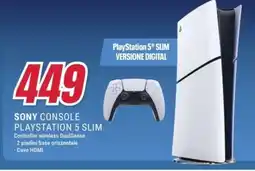 Trony Sony console playstation 5 slim offerta