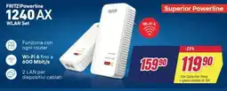 Trony FRITZ!Powerline 1240 AX offerta