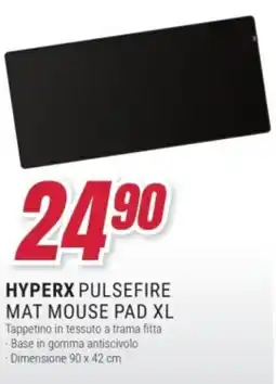 Trony Hyperx pulsefire mat mouse pad XL offerta