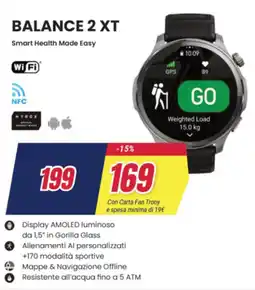 Trony Amazfit balance 2 xt offerta