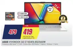 Trony ASUS VIVOBOOK GO E1504FA-BQ2668W offerta