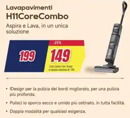 Trony DREAME Lavapavimenti H11CoreCombo offerta