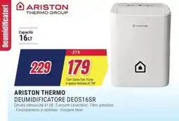 Trony ARISTON THERMO DEUMIDIFICATORE DEOS16SR offerta