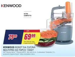 Trony KENWOOD ROBOT DA CUCINA MULTIPRO GO FDP22.130GY offerta
