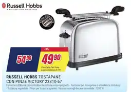 Trony RUSSELL HOBBS TOSTAPANE CON PINZE VICTORY 23310-57 offerta