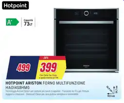 Trony HOTPOINT ARISTON FORNO MULTIFUNZIONE HAOI4S8HMO offerta