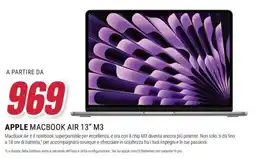Trony APPLE MACBOOK AIR 13" M3 offerta