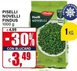 Il Gigante Piselli novelli FINDUS offerta