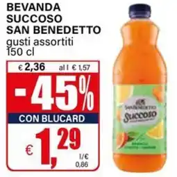 Il Gigante Bevanda succoso SAN BENEDETTO offerta