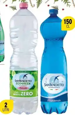 Il Gigante Acqua oligominerale san benedetto naturale/frizzante/ leggermente frizzante offerta