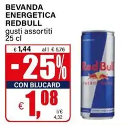 Il Gigante Bevanda energetica REDBULL offerta