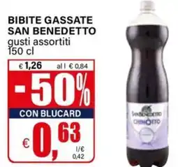 Il Gigante Bibite gassate SAN BENEDETTO offerta