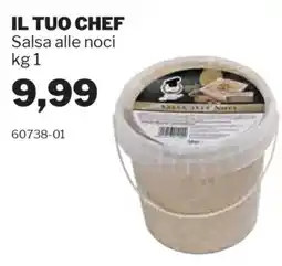 GrosMarket IL TUO CHEF Salsa alle noci offerta