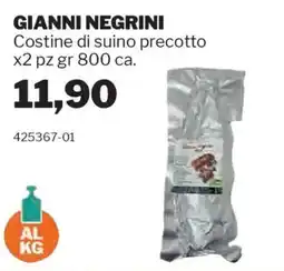 GrosMarket GIANNI NEGRINI Costine di suino precotto offerta