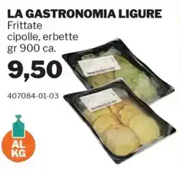GrosMarket LA GASTRONOMIA LIGURE Frittate cipolle, erbette offerta