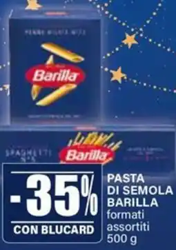 Il Gigante Pasta di semola BARILLA offerta