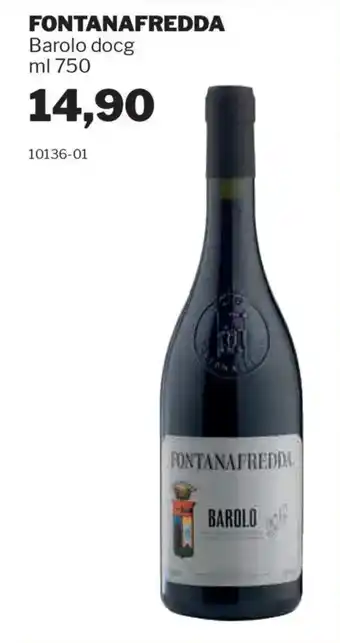GrosMarket FONTANAFREDDA Barolo docg offerta