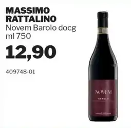 GrosMarket MASSIMO RATTALINO Novem Barolo docg offerta