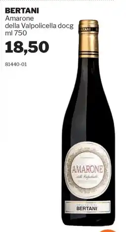 GrosMarket BERTANI Amarone della Valpolicella docg offerta