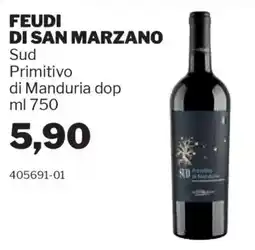 GrosMarket FEUDI DI SAN MARZANO Sud Primitivo di Manduria dop offerta