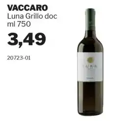 GrosMarket VACCARO Luna Grillo doc offerta