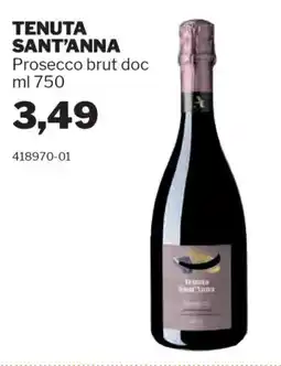 GrosMarket TENUTA SANT'ANNA Prosecco brut doc offerta