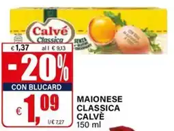 Il Gigante Maionese classica CALVÈ offerta