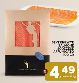 Extra Supermercati Severn&wye salmone scozzese affumicato offerta