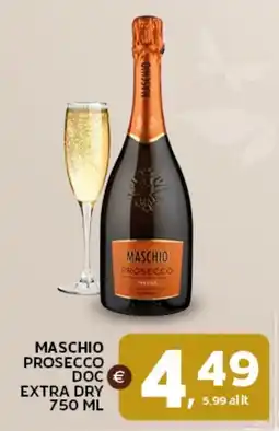 Extra Supermercati Maschio prosecco doc extra dry offerta