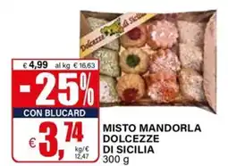 Il Gigante Misto mandorla dolcezze di sicilia offerta
