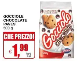 Il Gigante Gocciole chocolate PAVESI offerta