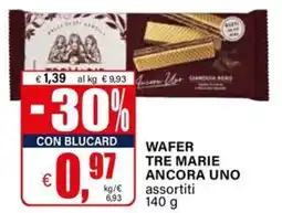 Il Gigante Wafer tre marie ancora uno offerta