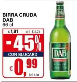 Il Gigante Birra cruda DAB offerta