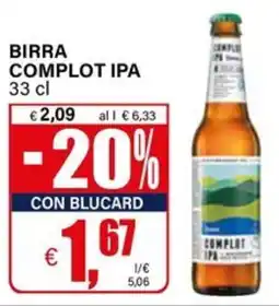 Il Gigante Birra COMPLOT IPA offerta