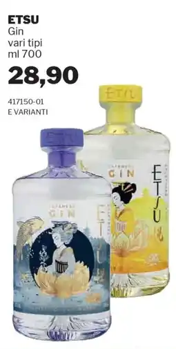 GrosMarket ETSU Gin offerta