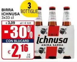Il Gigante Birra ICHNUSA offerta