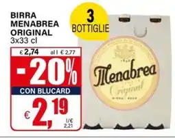Il Gigante Birra menabrea original offerta