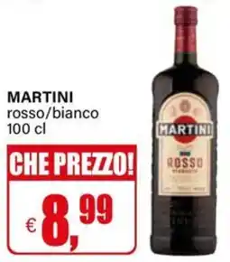 Il Gigante MARTINI rosso/bianco offerta