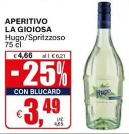 Il Gigante Aperitivo la gioiosa hugo/spritzzoso offerta
