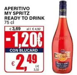 Il Gigante Aperitivo my spritz ready to drink offerta