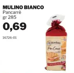 GrosMarket MULINO BIANCO Pancarrè offerta