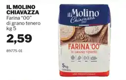 GrosMarket IL MOLINO CHIAVAZZA Farina "00" di grano tenero offerta