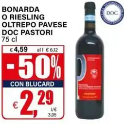 Il Gigante Bonarda o riesling oltrepo pavese doc pastori offerta
