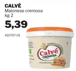 GrosMarket CALVÈ Maionese cremosa offerta
