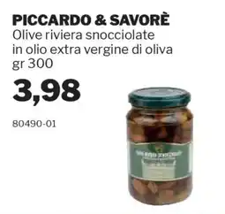 GrosMarket PICCARDO & SAVORÈ Olive riviera snocciolate in olio extra vergine di oliva offerta