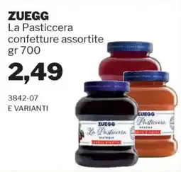 GrosMarket ZUEGG La Pasticcera confetture offerta