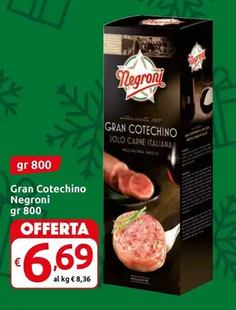 Gran Cotechino Negroni