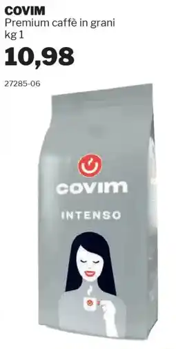 GrosMarket COVIM Premium caffè in grani offerta